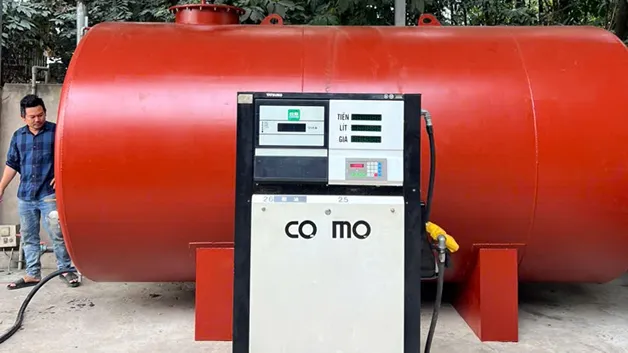 Trạm cấp phát dạng mái che - triển khai thực tế tại doanh nghiệp