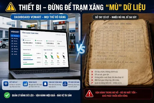 Tại sao nhiều trạm xăng đã nâng cấp điện tử vẫn thất thoát hàng trăm triệu đồng mỗi năm ?