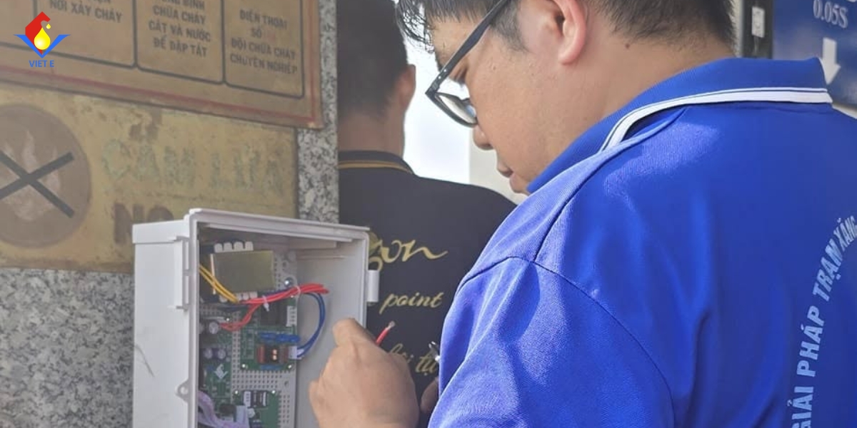 Báo giá thiết bị và trụ bơm xăng dầu tại Bạc Liêu